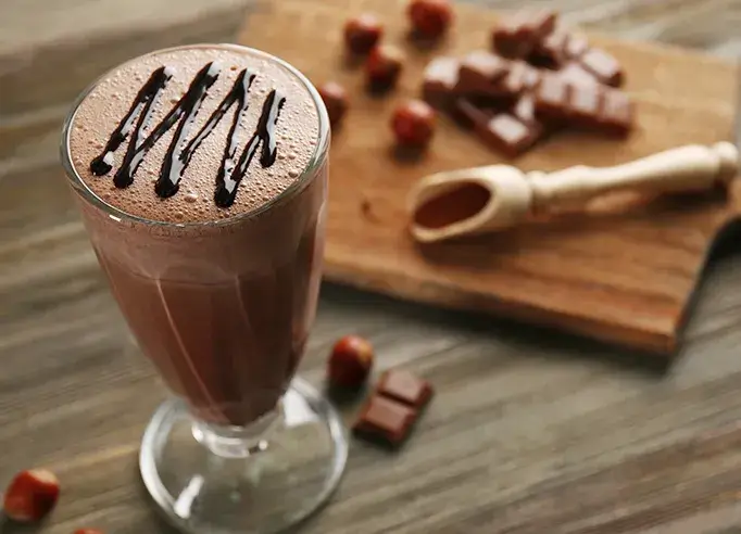 Double Malted Chocolate Shake